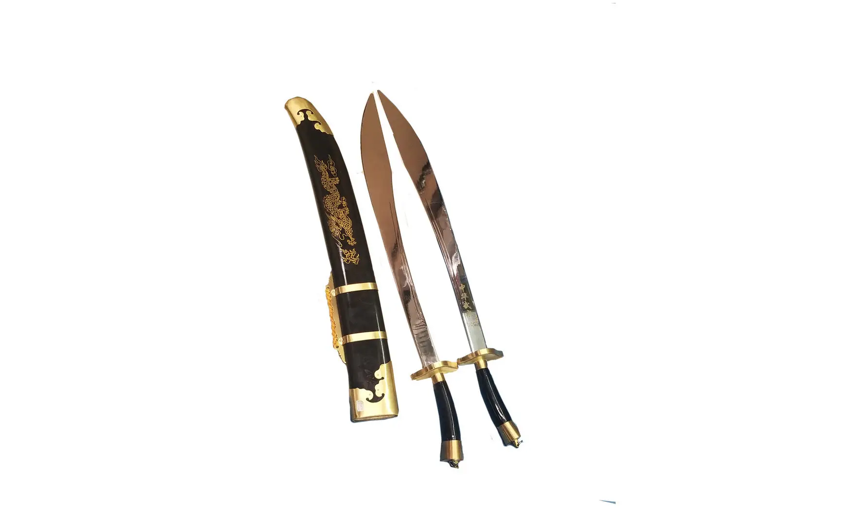 Double sabres Chinois avec fourreau