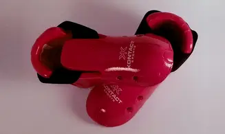 Protège-Pieds Sparring Rouge