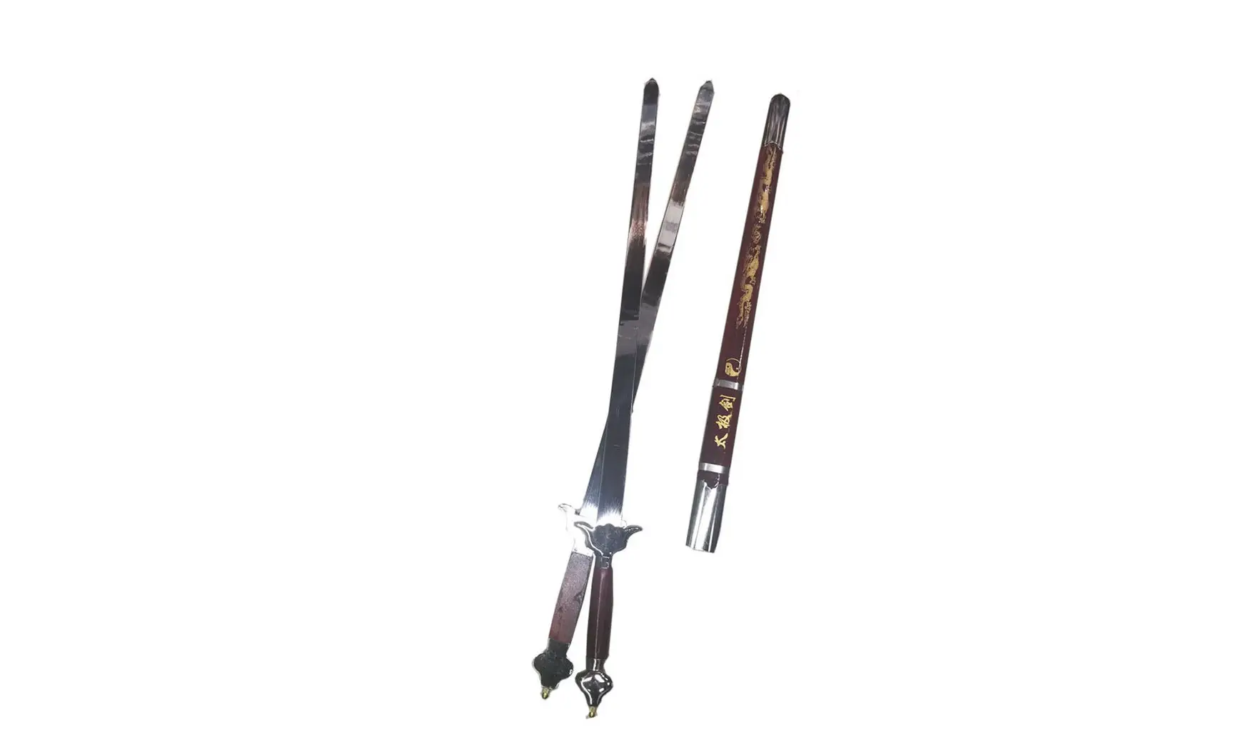 Doubles Épées Chinoises lame 28''